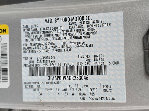 Used 2016 Ford Fusion Titanium image 34