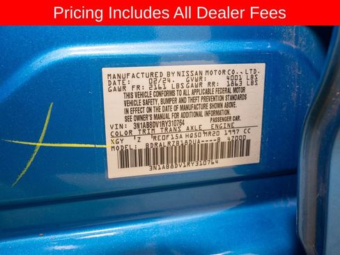 Certified 2024 Nissan Sentra SR FWD image 20