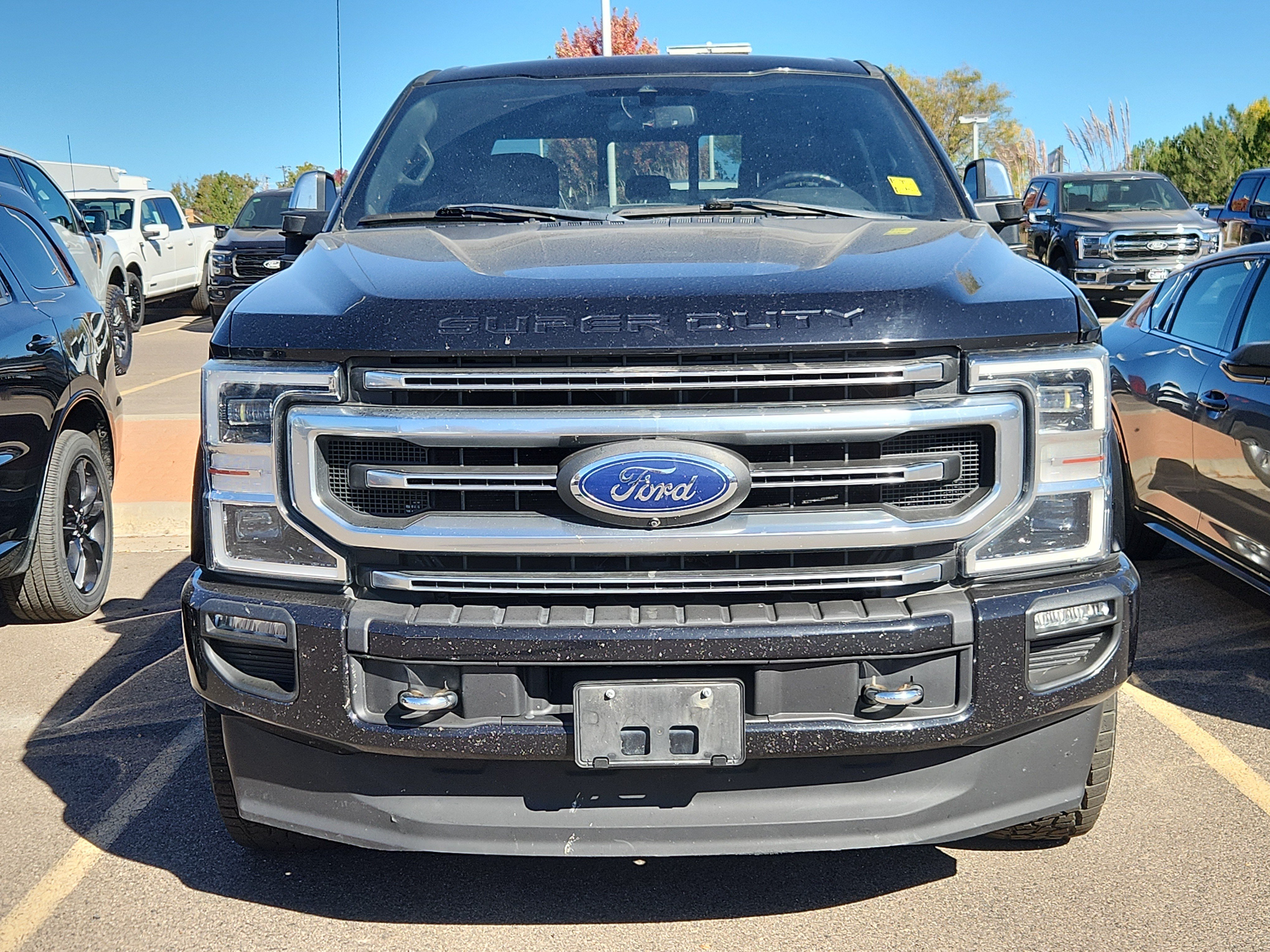Used 2020 Ford F250 Platinum w/ FX4 Off-Road Package AWD/4WD image 3