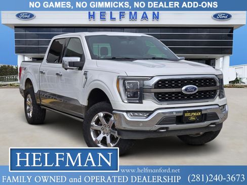 Used 2021 Ford F150 King Ranch w/ Equipment Group 601A High image 1