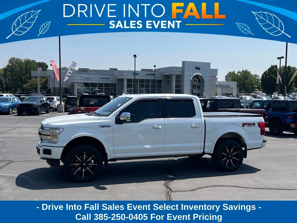Used 2020 Ford F150 Platinum w/ Technology Package AWD/4WD image 1