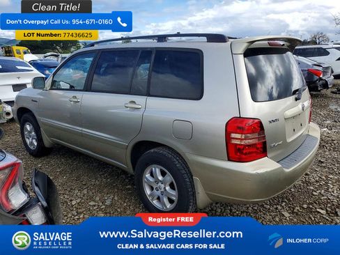 Used 2001 Toyota Highlander 4WD V6 image 3