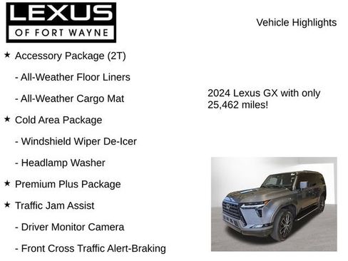 Used 2024 Lexus GX 550 w/ Accessory Package (2T) AWD/4WD image 8