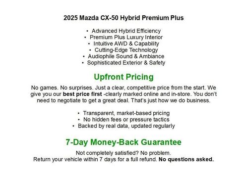 Used 2025 MAZDA CX-50 2.5 Hybrid w/ Premium Plus Pkg AWD/4WD image 24