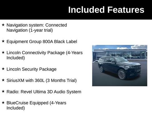 New 2026 Lincoln Navigator L Black Label AWD/4WD image 6