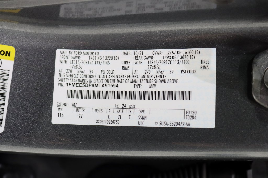 Used 2021 Ford Bronco Outer Banks w/ Sasquatch Package AWD/4WD image 35