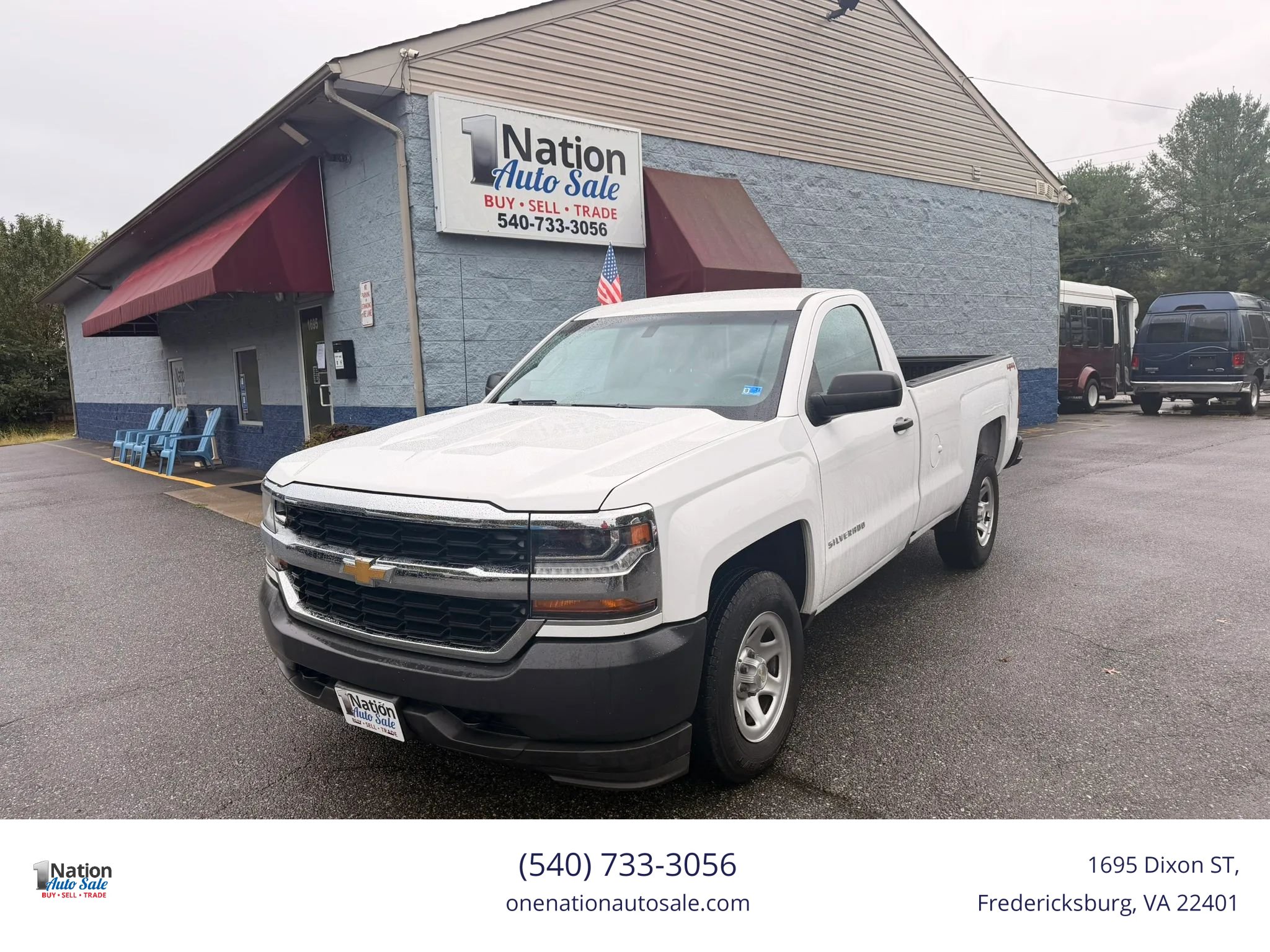 Used 2016 Chevrolet Silverado 1500 W/T w/ WT Convenience Package AWD/4WD image 1