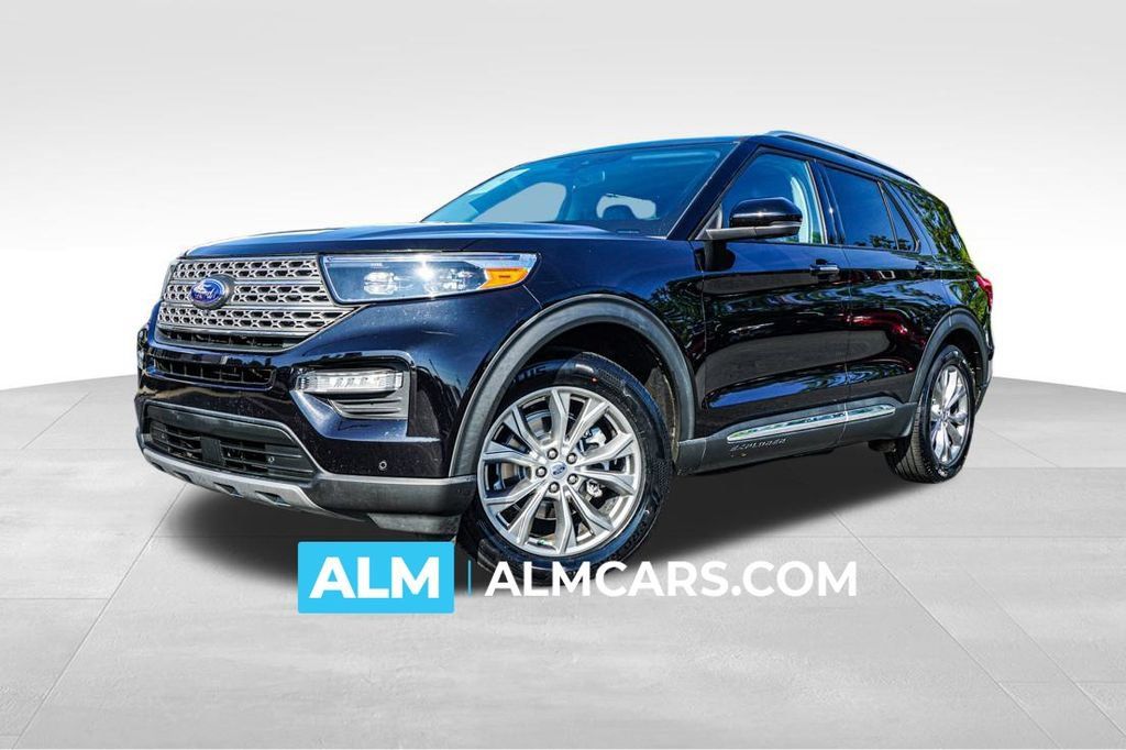 Used 2021 Ford Explorer Limited w/ Equipment Group 301A RWD image 1