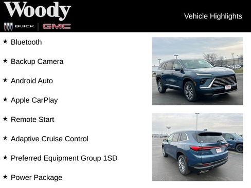 New 2026 Buick Enclave Preferred w/ Power Package AWD/4WD image 3