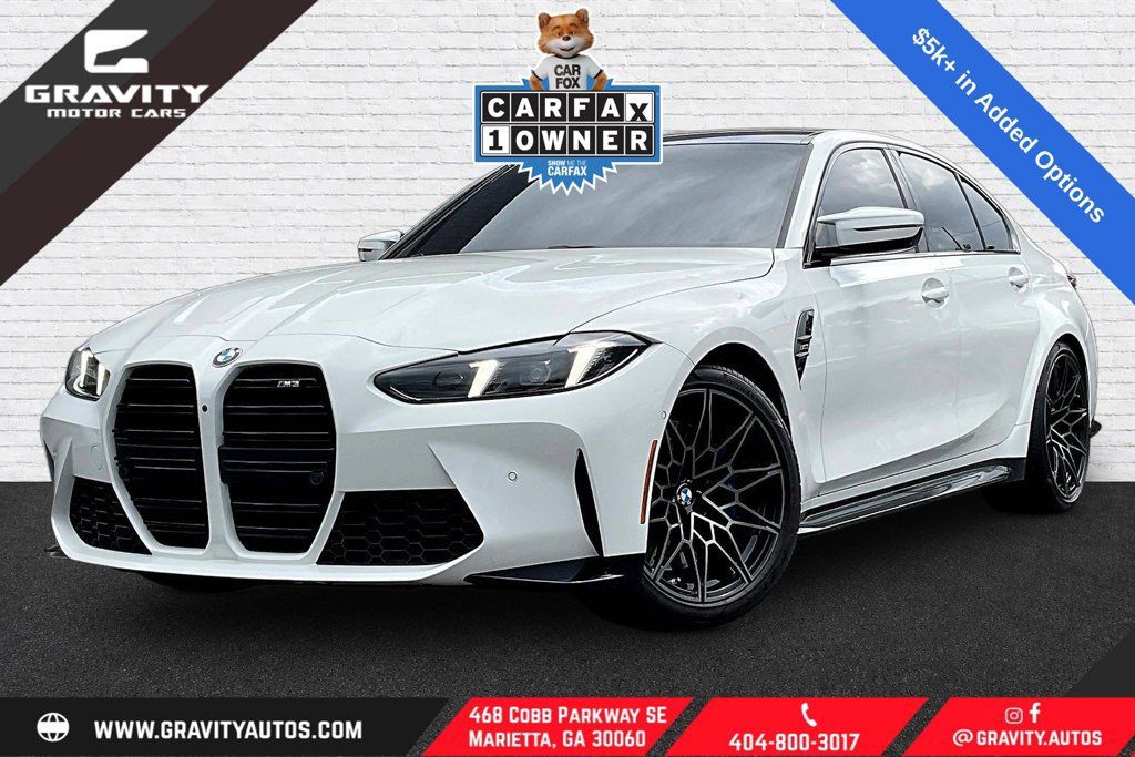 Used 2025 BMW M3 w/ Parking Assistance Package RWD image 1