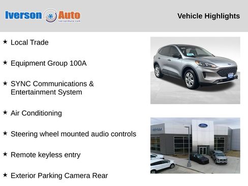 Used 2022 Ford Escape S AWD/4WD image 2