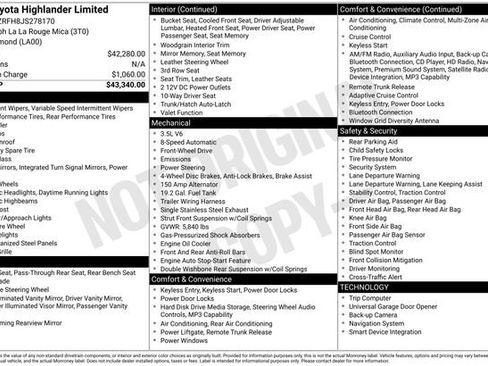 Used 2018 Toyota Highlander Limited FWD image 4
