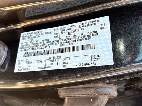 Used 2020 Lincoln Corsair FWD w/ Equipment Group 101A image 32