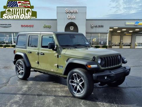 New 2025 Jeep Wrangler Unlimited Sport S 4xe w/ Convenience Group AWD/4WD image 1