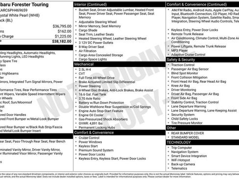 Used 2023 Subaru Forester Touring image 39