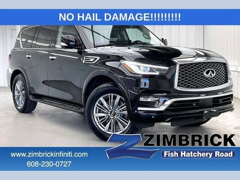 Used 2022 INFINITI QX80 Luxe w/ Cargo Package AWD/4WD image 1
