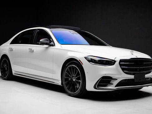 Used 2023 Mercedes-Benz S 500 4MATIC w/ AMG Line image 83