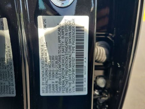 New 2026 Honda Accord Touring image 42
