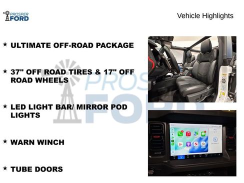 New 2025 Ford Bronco Raptor w/ Interior Carbon Fiber Pack image 48