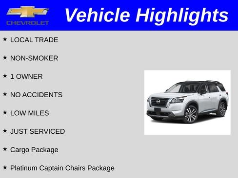 Used 2025 Nissan Pathfinder Platinum image 2