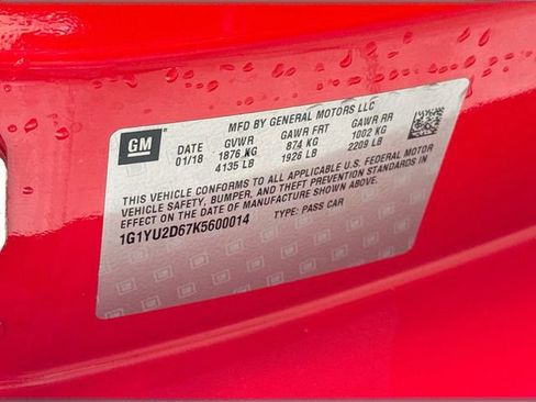 Used 2019 Chevrolet Corvette Z06 RWD image 30