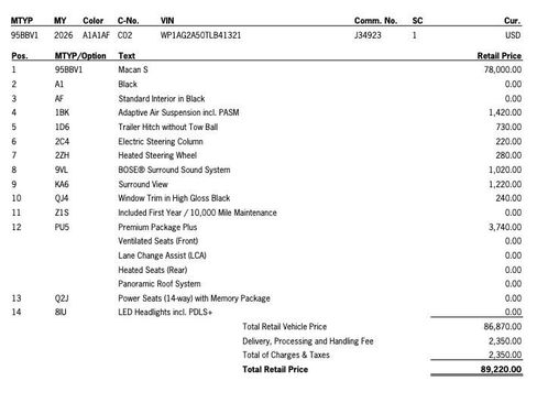 New 2026 Porsche Macan S image 40