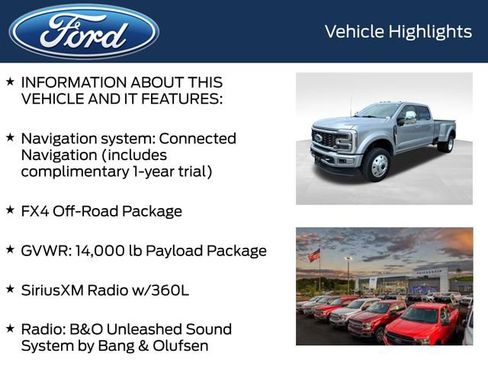Used 2024 Ford F450 Platinum w/ FX4 Off-Road Package AWD/4WD image 4