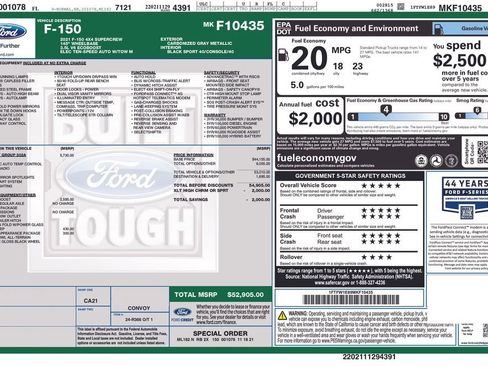 Used 2021 Ford F150 XLT w/ Equipment Group 302A High image 7