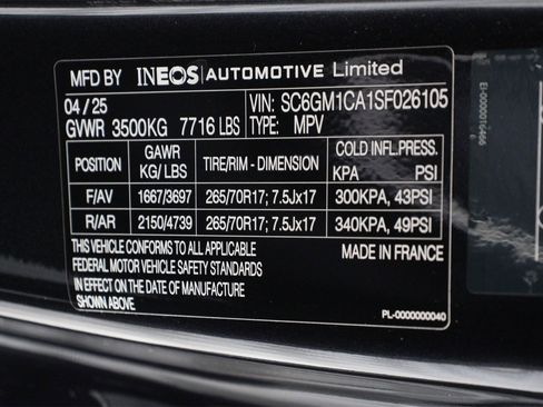 New 2025 INEOS Grenadier image 22