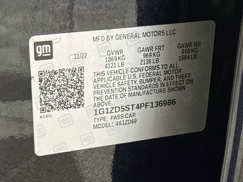 Used 2023 Chevrolet Malibu LT w/ Driver Confidence Package FWD image 40