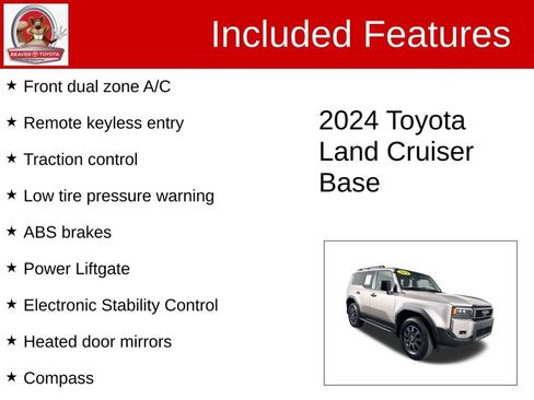 Used 2024 Toyota Land Cruiser AWD/4WD image 4
