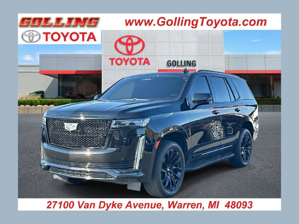 Used 2023 Cadillac Escalade Sport w/ LPO, ONYX Package AWD/4WD image 1