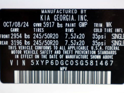 Used 2025 Kia Telluride S AWD/4WD image 42