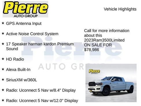 Used 2023 RAM 3500 Limited AWD/4WD image 16