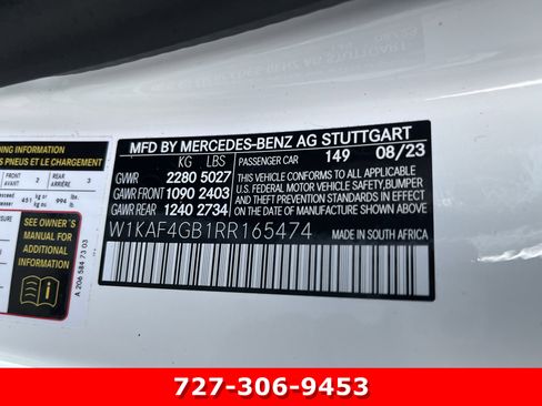 Certified 2024 Mercedes-Benz C 300 Sedan image 28