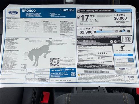 New 2026 Ford Bronco Badlands AWD/4WD image 18