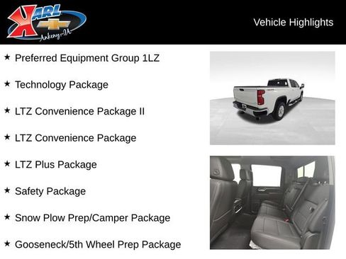 New 2025 Chevrolet Silverado 2500 LTZ w/ LTZ Plus Package image 3