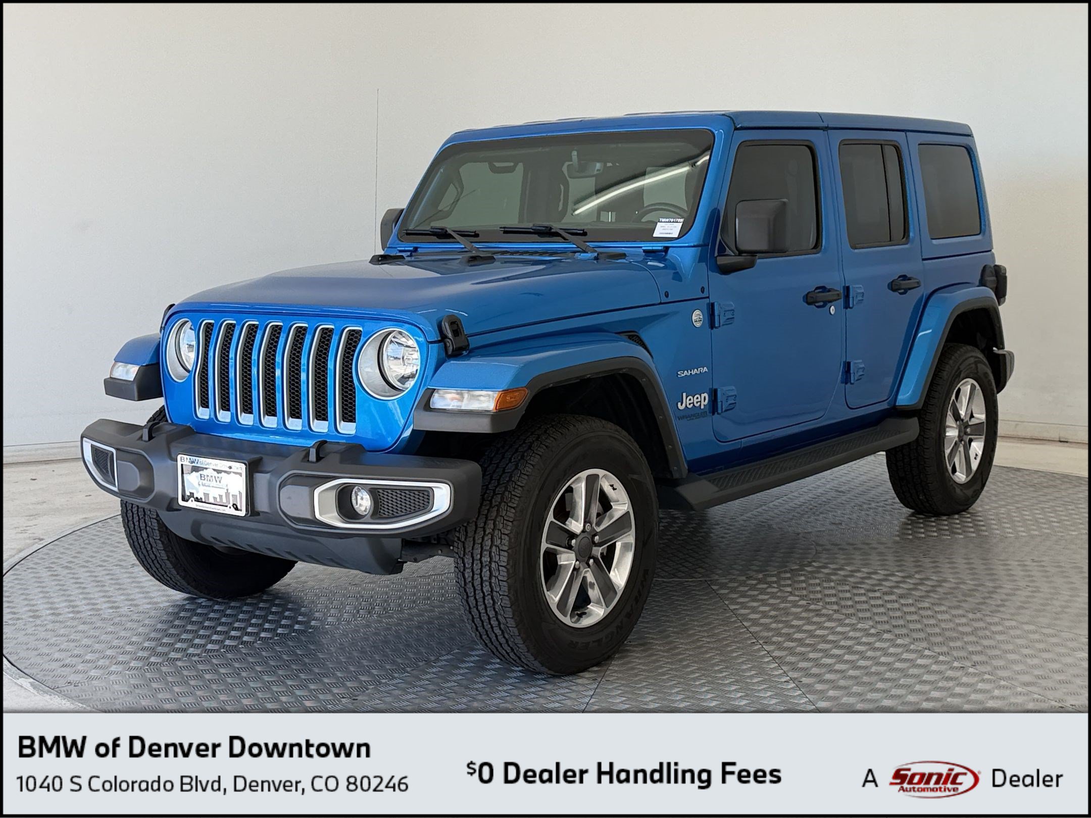 Used 2021 Jeep Wrangler Unlimited Sahara AWD/4WD image 1