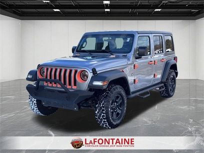 Certified 2018 Jeep Wrangler Unlimited Sport
