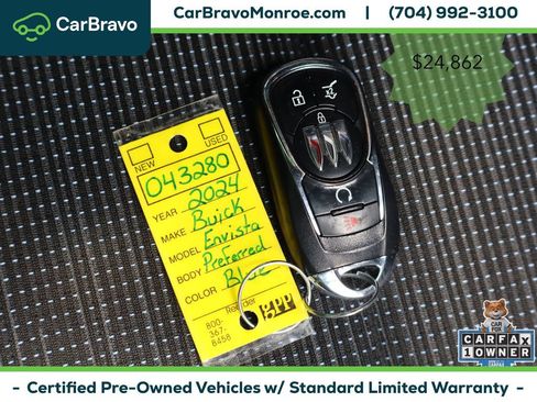 Certified 2024 Buick Envista Preferred w/ Convenience I Package FWD image 50