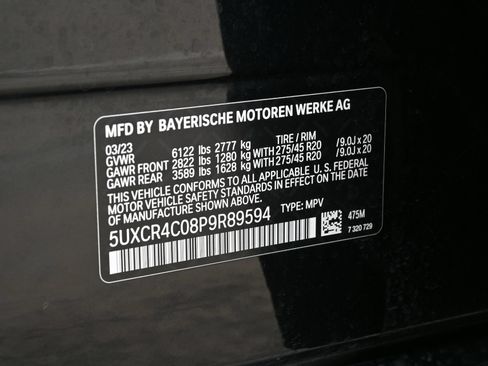 Used 2023 BMW X5 sDrive40i w/ M Sport Package RWD image 30