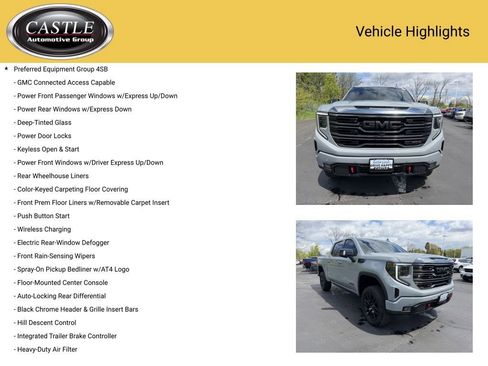 Used 2024 GMC Sierra 1500 AT4 w/ Technology Package AWD/4WD image 4