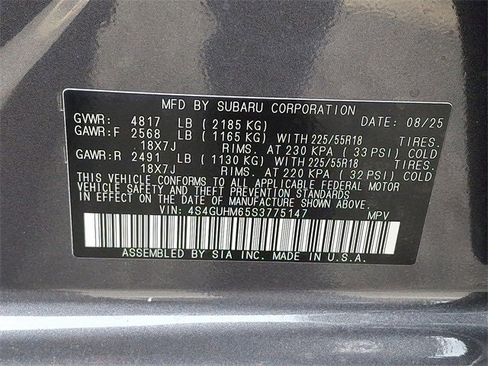 New 2025 Subaru Crosstrek 2.5i Limited image 21