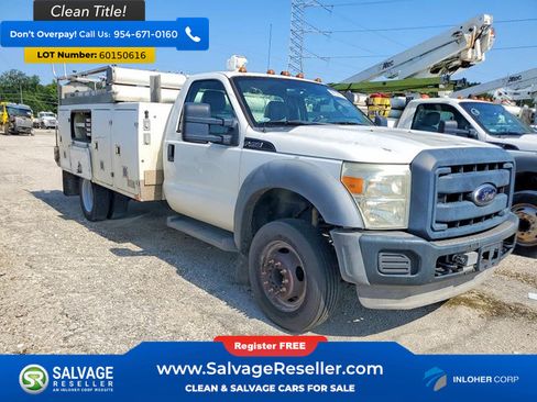 Used 2012 Ford F450 XL w/ Snow Plow Prep Pkg RWD image 5