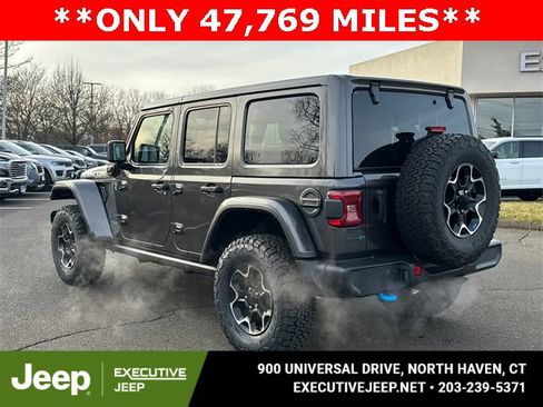 Used 2022 Jeep Wrangler Unlimited Rubicon 4xe w/ Cold Weather Group image 4