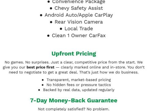 Used 2023 Chevrolet TrailBlazer LT w/ Convenience Package FWD image 2