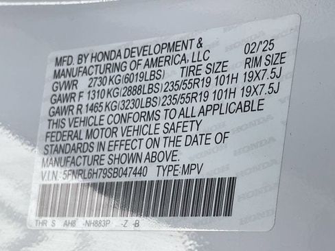 Certified 2025 Honda Odyssey Sport-L image 34