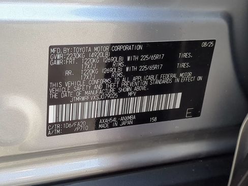 Used 2025 Toyota RAV4 XLE w/ Convenience Package AWD/4WD image 26