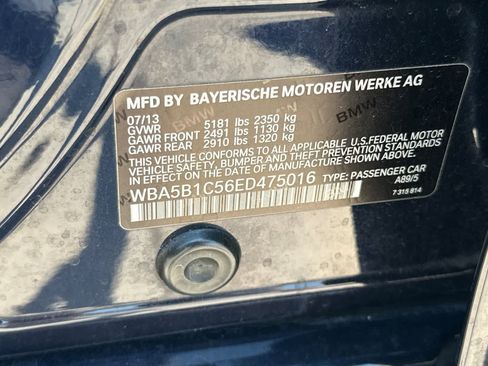 Used 2014 BMW 535i Sedan RWD image 30