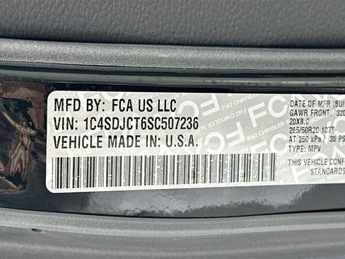 Used 2025 Dodge Durango R/T w/ Blacktop Package AWD/4WD image 33